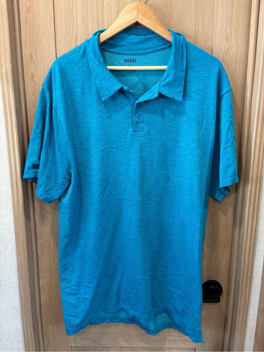 Rhone Mens Polo T Shirt Size XL Performance Top Golf Preppy